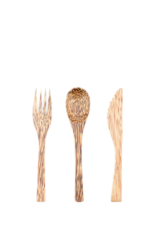 Coconut Wood Cutlery Set