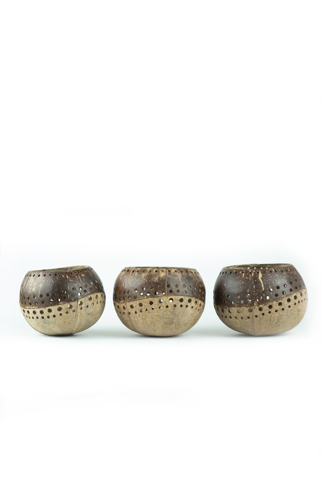 1 x Coconut Bowl tea lights